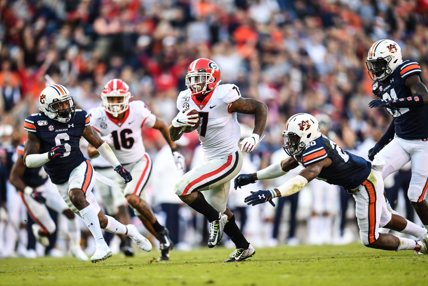 Georgia vs Auburn Football